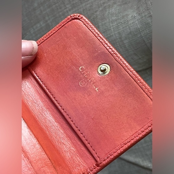 CHANEL CC caviar multi bi- fold wallet vintage - Picture 8 of 16